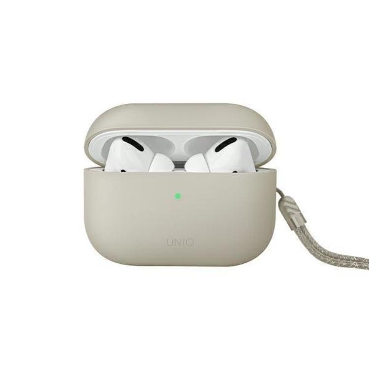 UNIQ AirPods Pro 2 Skal Lino Silikon - Beige Ivory | 2353 | AlltMobil