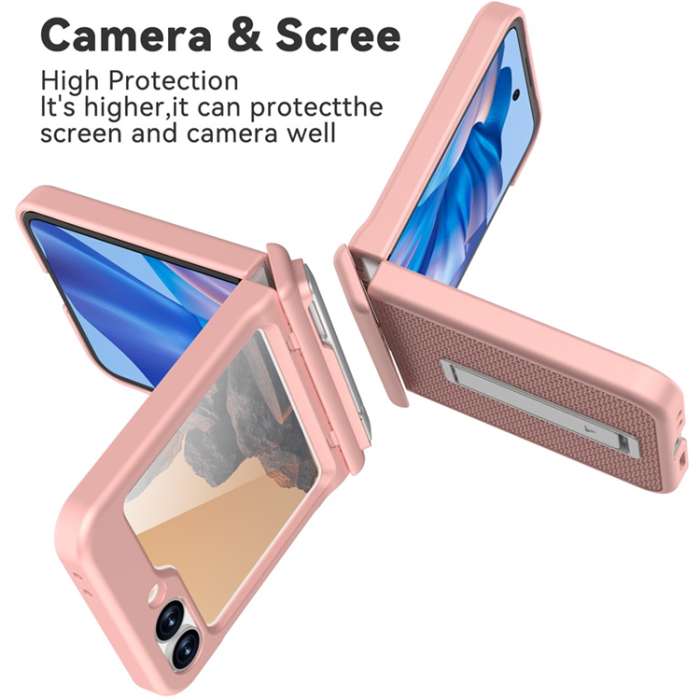 A-One Brand - GW182 Galaxy Z Flip 7 FE/Z Flip 6 Mobilskal - Rosa