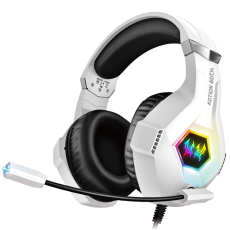 KOTION EACH - KOTION EACH Over-Ear Gaming Trådbundna Hörlurar RGB-ljus GS450