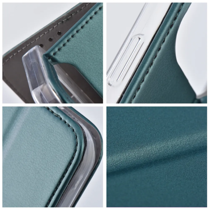 A-One Brand - Plånboksfodral För Galaxy S26 Ultra Smart Magento - Mörkgrön