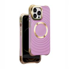 OEM - Galaxy S24 Mobilskal Magsafe Circle Glam - Lila