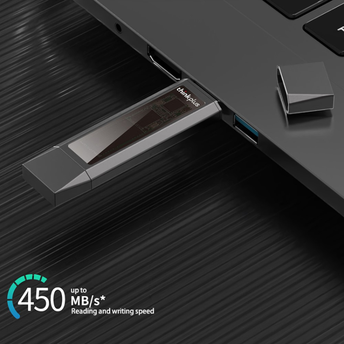 Lenovo - LENOVO Pendrive 128GB USB/USB-C Dual THINKPLUS TU203