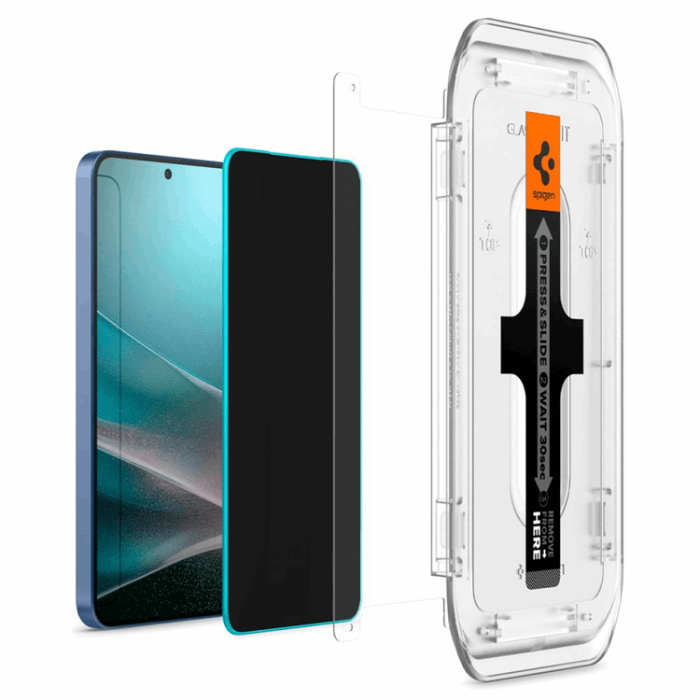 Spigen - Spigen [2-Pack] Galaxy S25 Plus/S24 Plus Skärmskydd Härdat Glas EZ-FIT