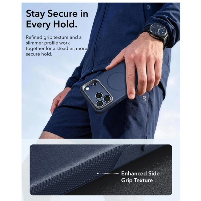 ESR - ESR Mobilskal För iPhone 17 Pro/18 Pro Magsafe Cyber Tough Kickstand