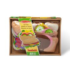 MND - MND Felt Food Play Sandwich Set