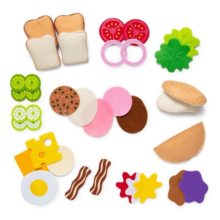 MND - MND Felt Food Play Sandwich Set