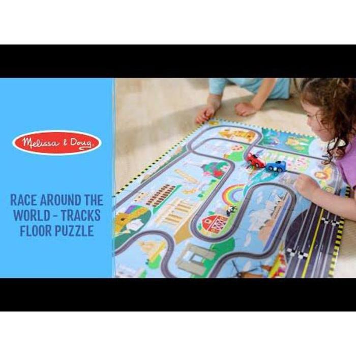 MND - MND Floor Puzzle & Play Set Race Track