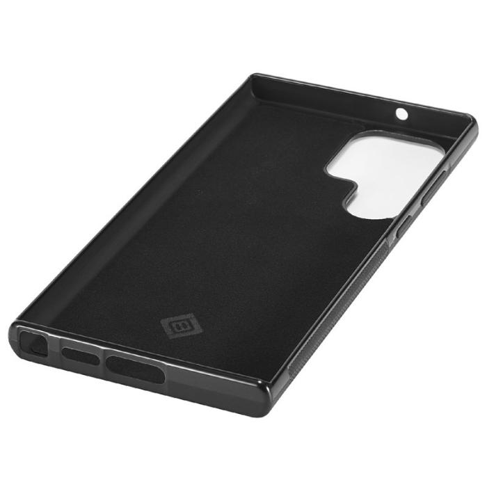 LC.imeeke - LC.IMEEKE Mobilskal för Samsung Galaxy S26 Ultra Konstläder TPU - Svart