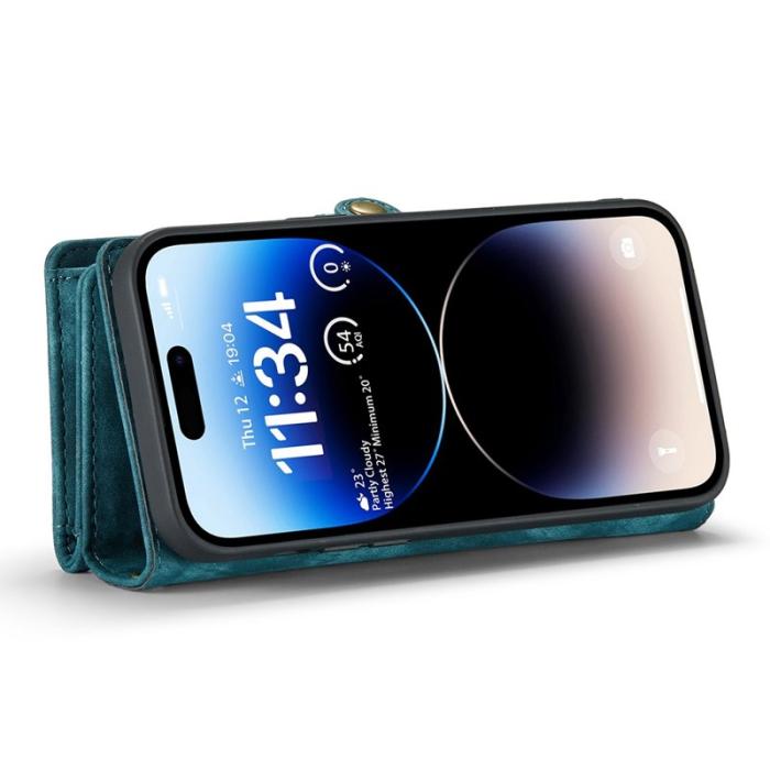 Caseme - CASEME 008 Mobilskal till iPhone 13 Pro 2-i-1 Blå