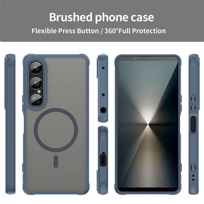 A-One Brand - Sony Xperia 1 VII Mobilskal MagSafe MagSafe Shockproof - Blå