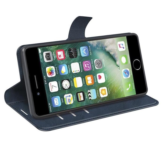 Boom of Sweden - BooM RFID-Skyddat Plånboksfodral iPhone 7/8/SE 2020 - Blå