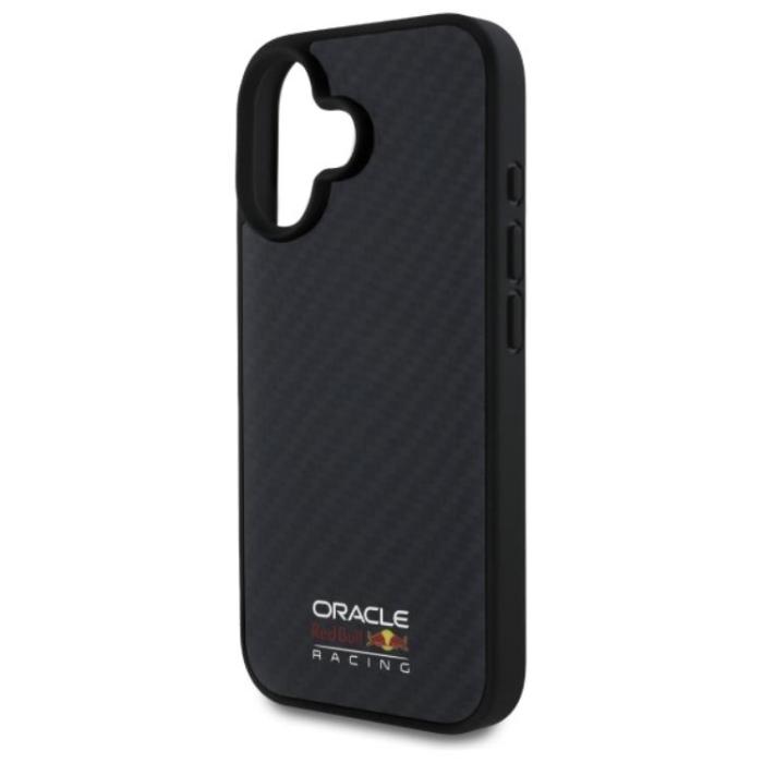 Red Bull - Red Bull iPhone 16 Mobilskal MagSafe Carbon Fiber Shiny Logo