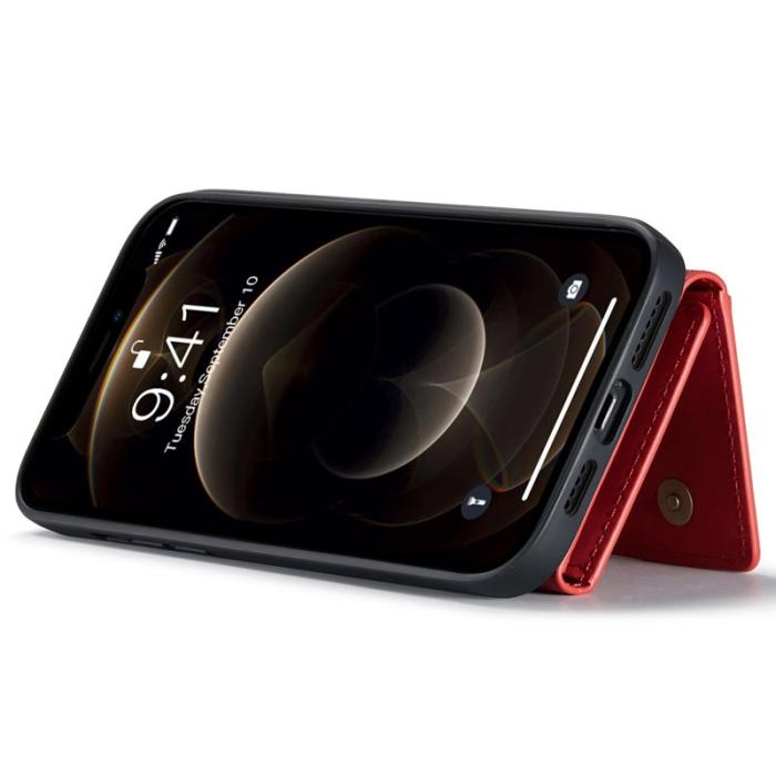 DG.MING - DG.MING M2 Series iPhone 14 Plus Skal Röd med Kickstand