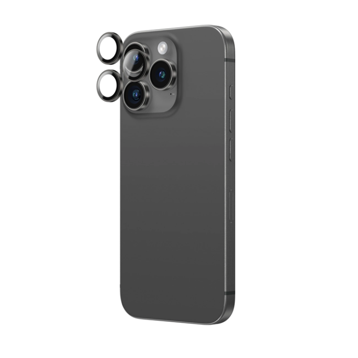 AmazingThing - AmazingThing iPhone 16 Pro/16 Pro Max Härdat Glas Kameralinsskydd