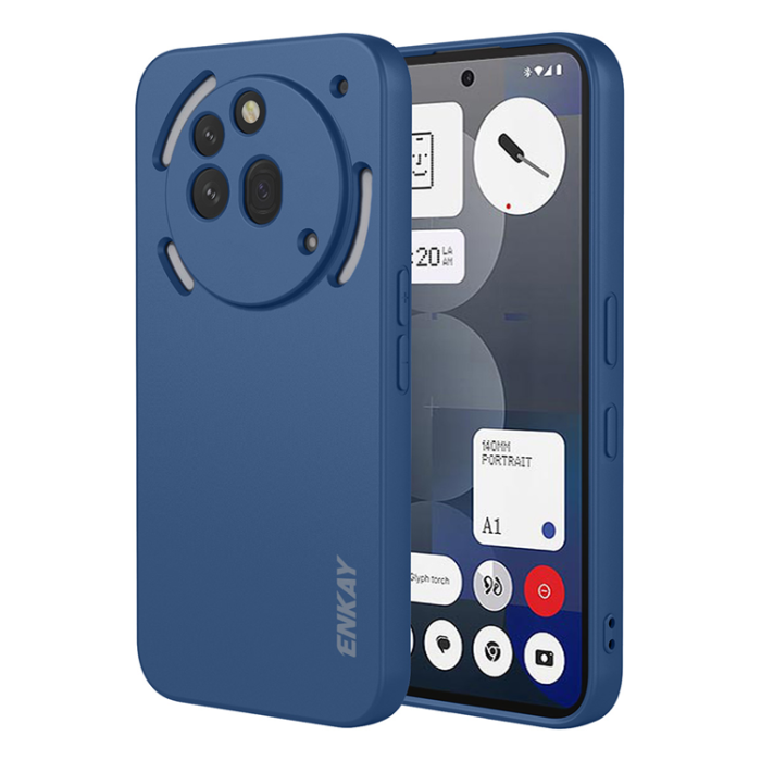 ENKAY - ENKAY Nothing Phone (3a) Pro Mobilskal Straight Edge Silikon