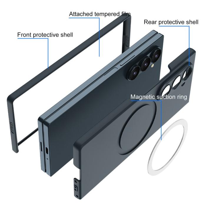GKK - GKK Samsung Galaxy Z Fold6 5G Fodral - PC - Silver