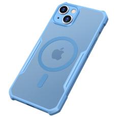 XUNDD - XUNDD iPhone 14 Skal MagSafe, Akryl + TPU, Kamera Skydd - Bl&aring;