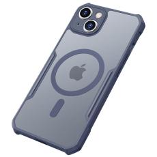 XUNDD - XUNDD iPhone 14 Skal MagSafe, Akryl + TPU, M&ouml;rklila
