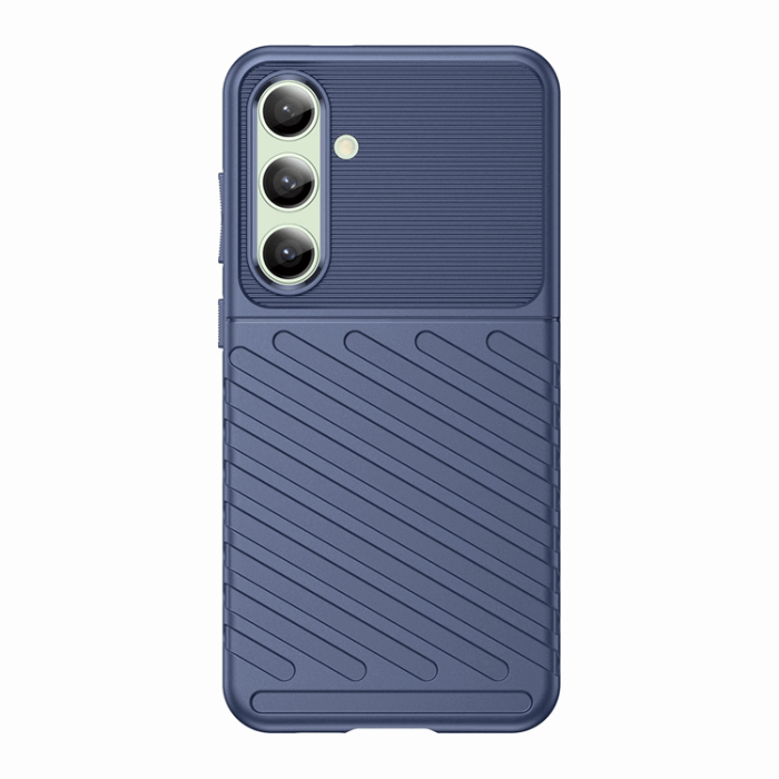 OEM - Galaxy S24 FE Mobilskal Thunder Armored - Blå