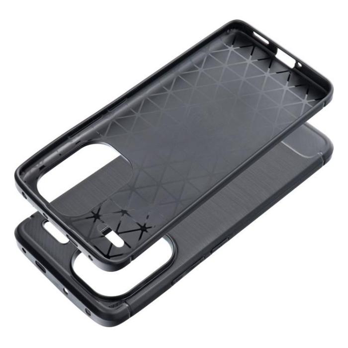 OEM - Motorola Edge 50 Pro Mobilskal Carbon - Svart