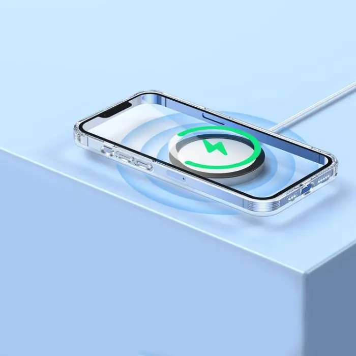 Joyroom - Joyroom Magnetisk Magsafe Metallring för Smartphone - Rosa