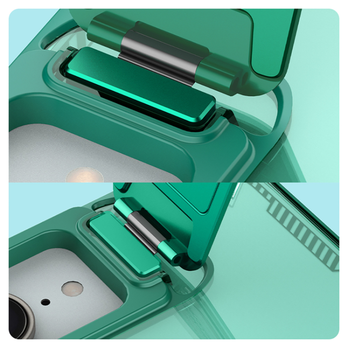 Nillkin - Nillkin iPhone 16e Mobilskal MagSafe Iceblade Prop - Grön