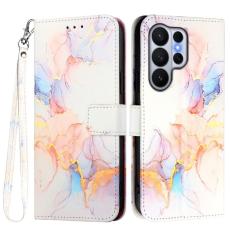 OEM - Milky Way Samsung Galaxy S26 Ultra Skal Konstl&auml;der Marmor - Vit