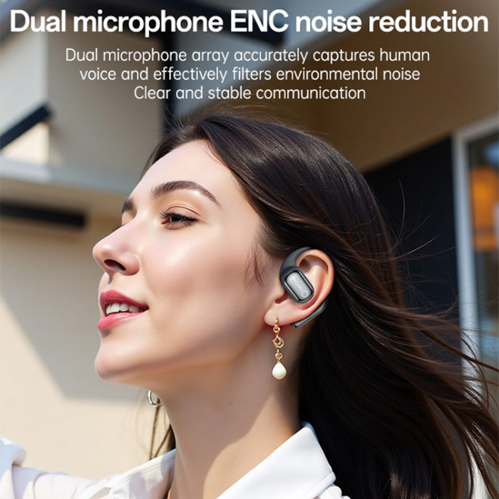 Yesido - YESIDO ENC Trådlösa Hörlurar Bluetooth Open Ear YSP26