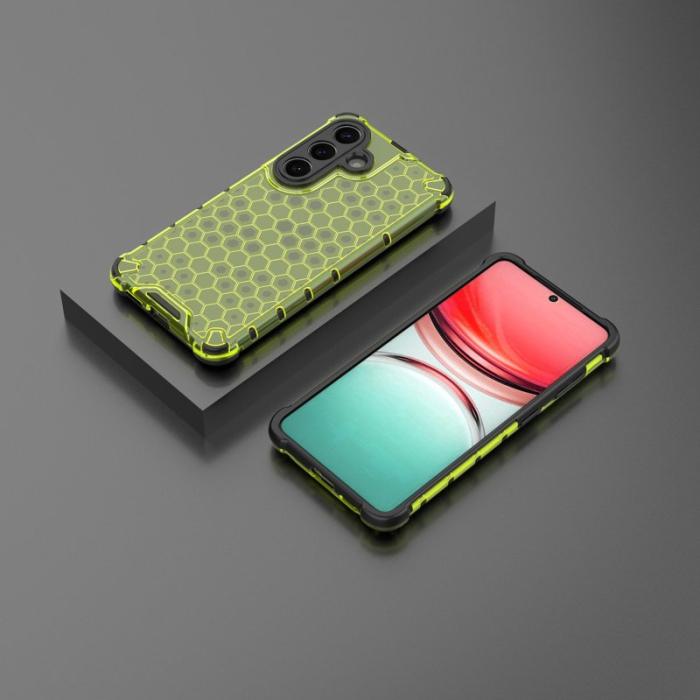 OEM - Samsung Galaxy S26/S26 Pro Skal Plast Honeycomb - Grön