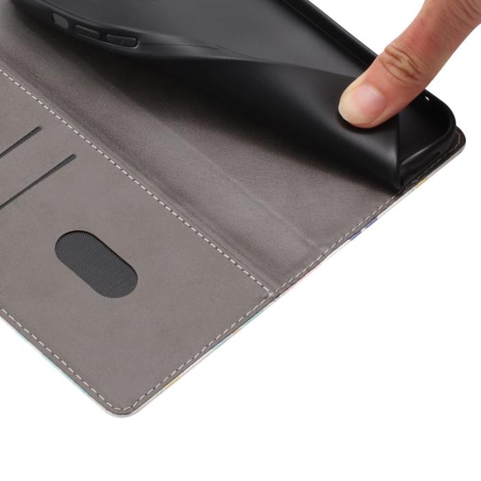 OEM - Samsung Galaxy S26 Ultra Fodral Konstläder Mönster - Stor Fjäril