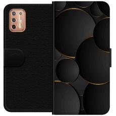 iSecrets - Plånboksfodral till Motorola Moto G9 Plus med Lyxig Cirklar