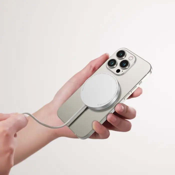Tech-Protect - Tech-Protect Trådlös Laddare Magsafe Magnetic - Silver
