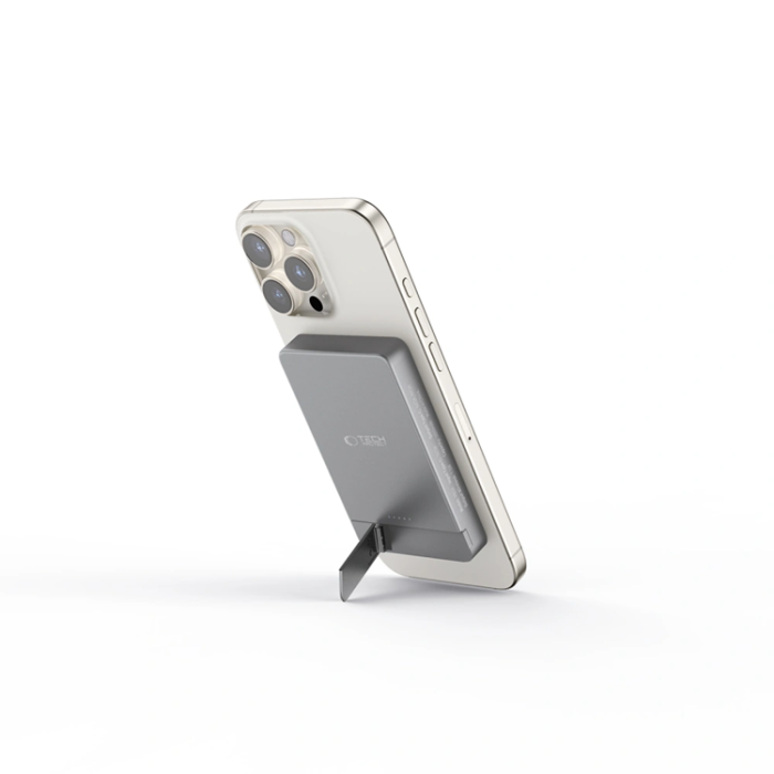 Tech-Protect - Tech-Protect Magsafe Powerbank 10000mAh PB15 LifeMag - Grå