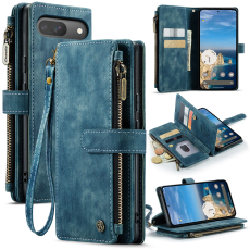 Caseme - CASEME Google Pixel 10 Pro/10 Plånboksfodral Zipper C30 - Blå