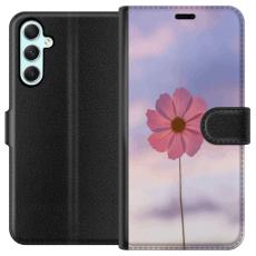 iSecrets - Plånboksfodral till Samsung Galaxy A34 med Rosa blomma