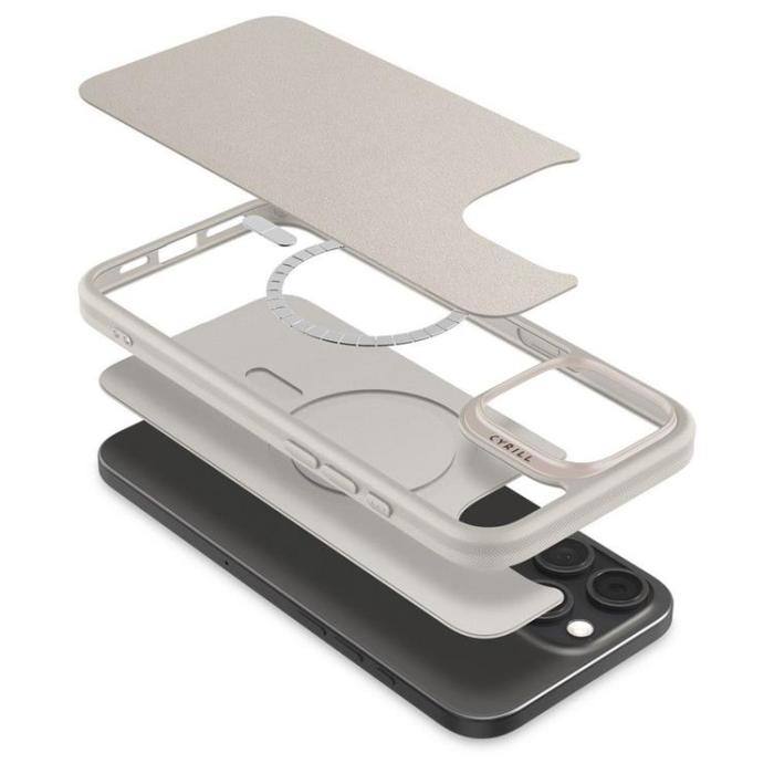 Spigen - Spigen iPhone 16 Pro Max Mobilskal MagSafe Cyrill Kajuk - Cream