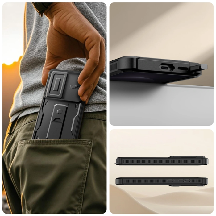 Tech-Protect - Tech-Protect Mobilskal För Galaxy S26 Ultra Kevlar Cam Plus 2-Set