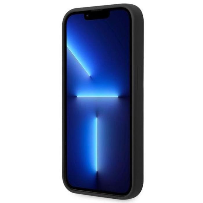 UTGATT1 - GUESS iPhone 14 Pro Max Skal Silicone Triangle - Svart