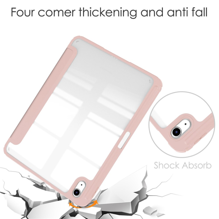 A-One Brand - iPad 10.9 (2022) Fodral Shockproof - Rosa Guld