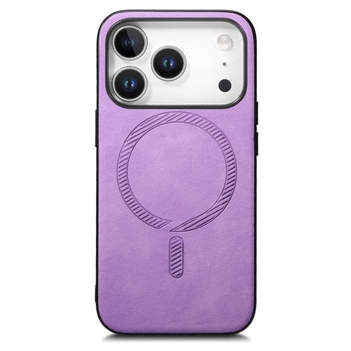 A-One Brand - iPhone 17 Pro Mobilskal MagSafe Skin-touch - Lila