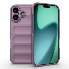 Amorus - AMORUS iPhone 17 Mobilskal Shockproof TPU Rugged - Ljuslila