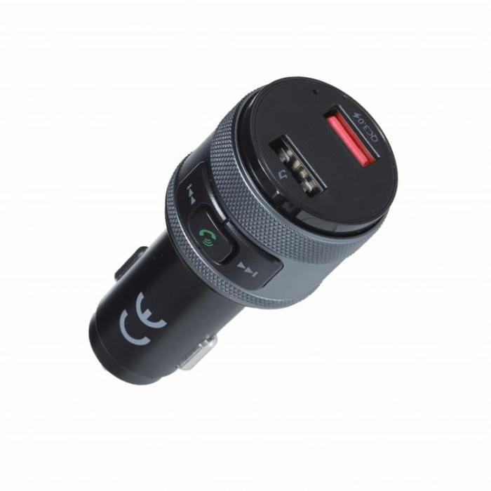 OEM - FM-Sändare MP3 z Bluetooth 5.0 + + 2xUSB A QC3.0 ART FM-57