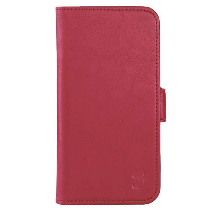 Gear iPhone 15 Plus Plånboksfodral Magsafe - Mörkröd | 2353 | AlltMobil