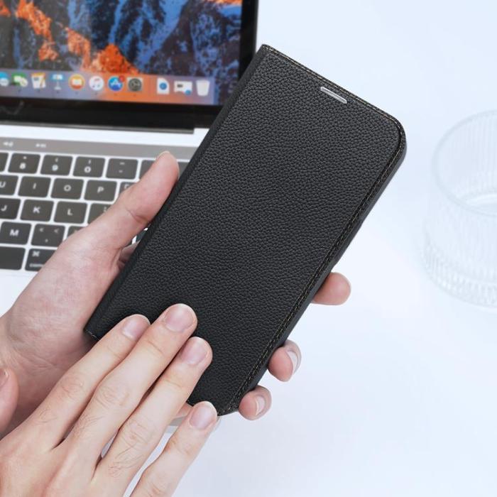 Dux Ducis - Dux Ducis iPhone 14 Plus Plånboksfodral Skin X2 - Svart