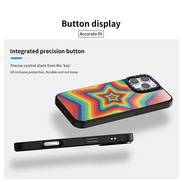 A-One Brand - iPhone 15 Pro Max Mobilskal MagSafe Aluminium Silikon