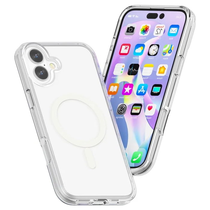 A-One Brand - iPhone 16 Mobilskal MagSafe - Transparent