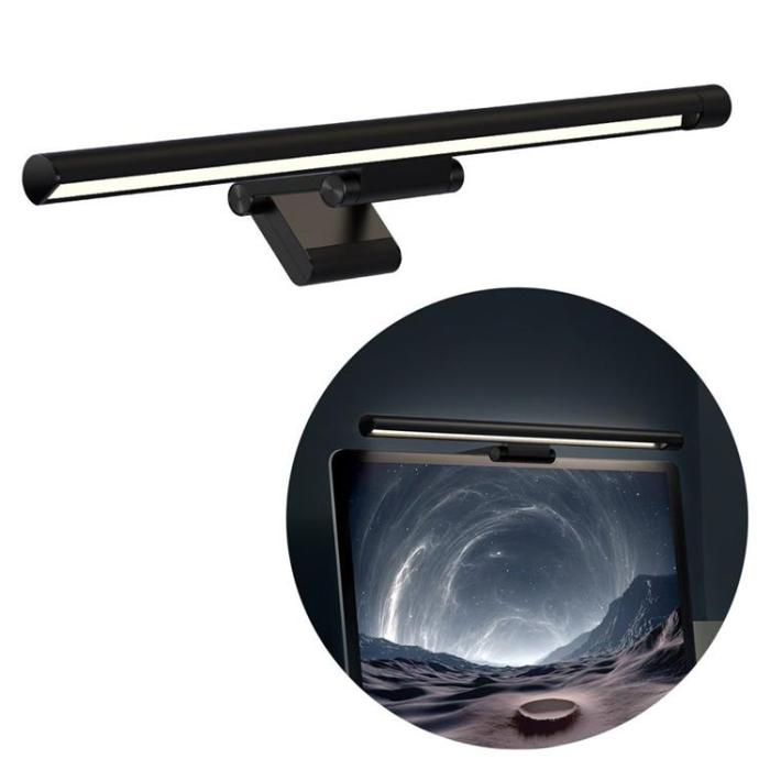 BASEUS - Baseus I-Wok LED Lampa Skrivbord Belysning - Svart