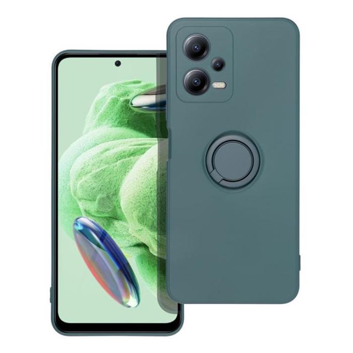 OEM - Xiaomi Redmi Note 12 5G Mobilskal Ringhållare Silikon - Grön