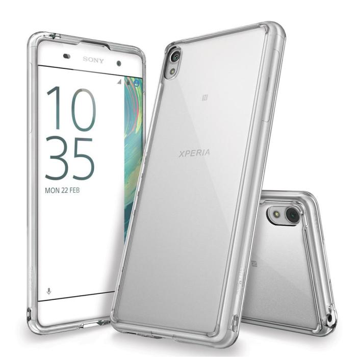 Ringke - Ringke Fusion Shock Absorption Skal till Sony Xperia XA - Clear