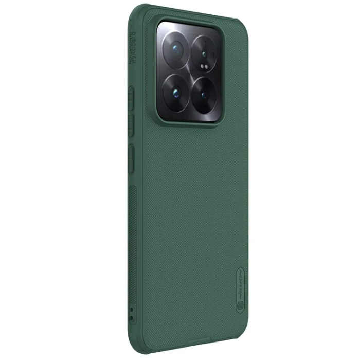 Nillkin - Nillkin Xiaomi 14 Pro Mobilskal Super Frosted Shield Pro - Grön